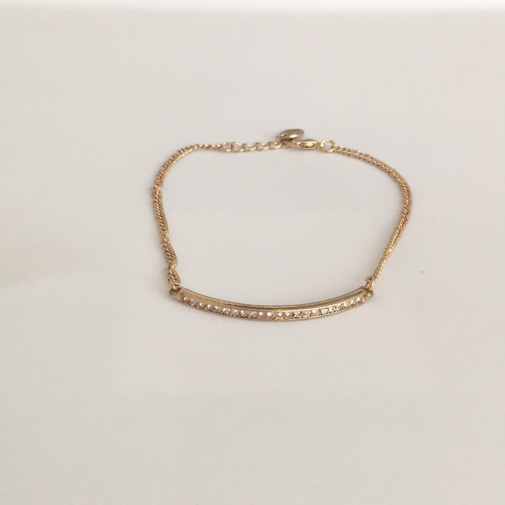 Gold anklet